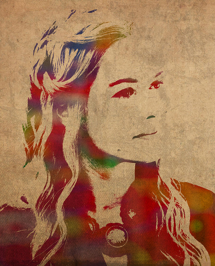 729x900 Game Of Thrones Cersei Lannister Original Watercolor Portrait On