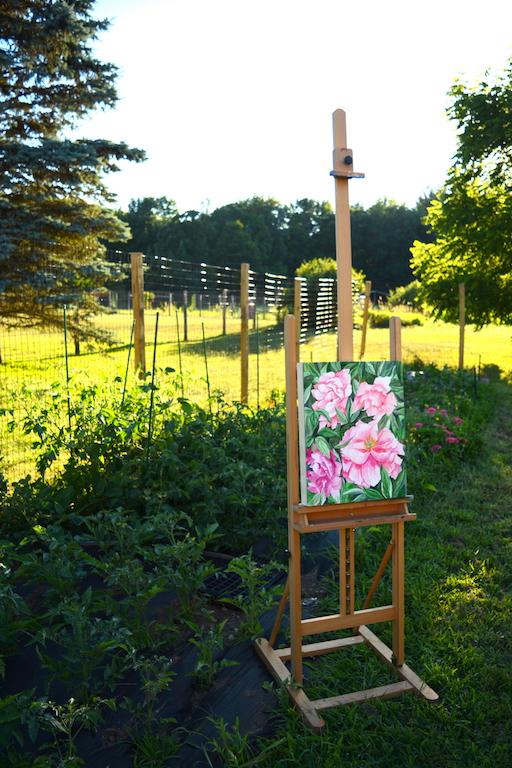 512x768 According To His Riches Original Watercolor