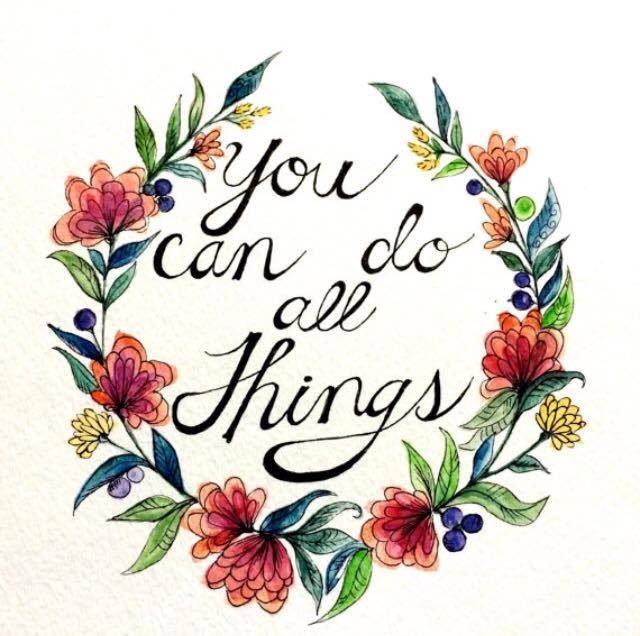 640x636 Watercolor Garland