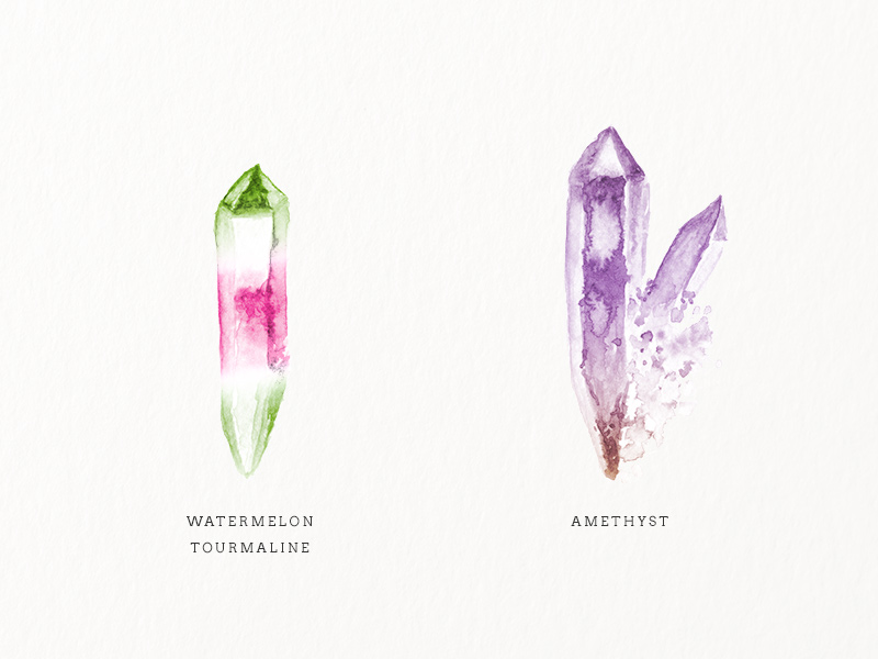 800x600 Watercolour Gems By Lina Chervenkova