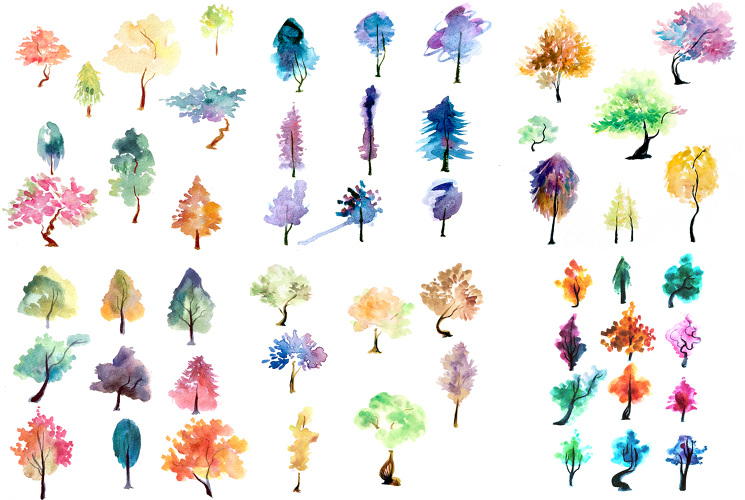 745x500 Ghibli Watercolors