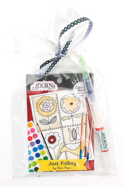 400x600 Just Folksy Watercolor Gift Set