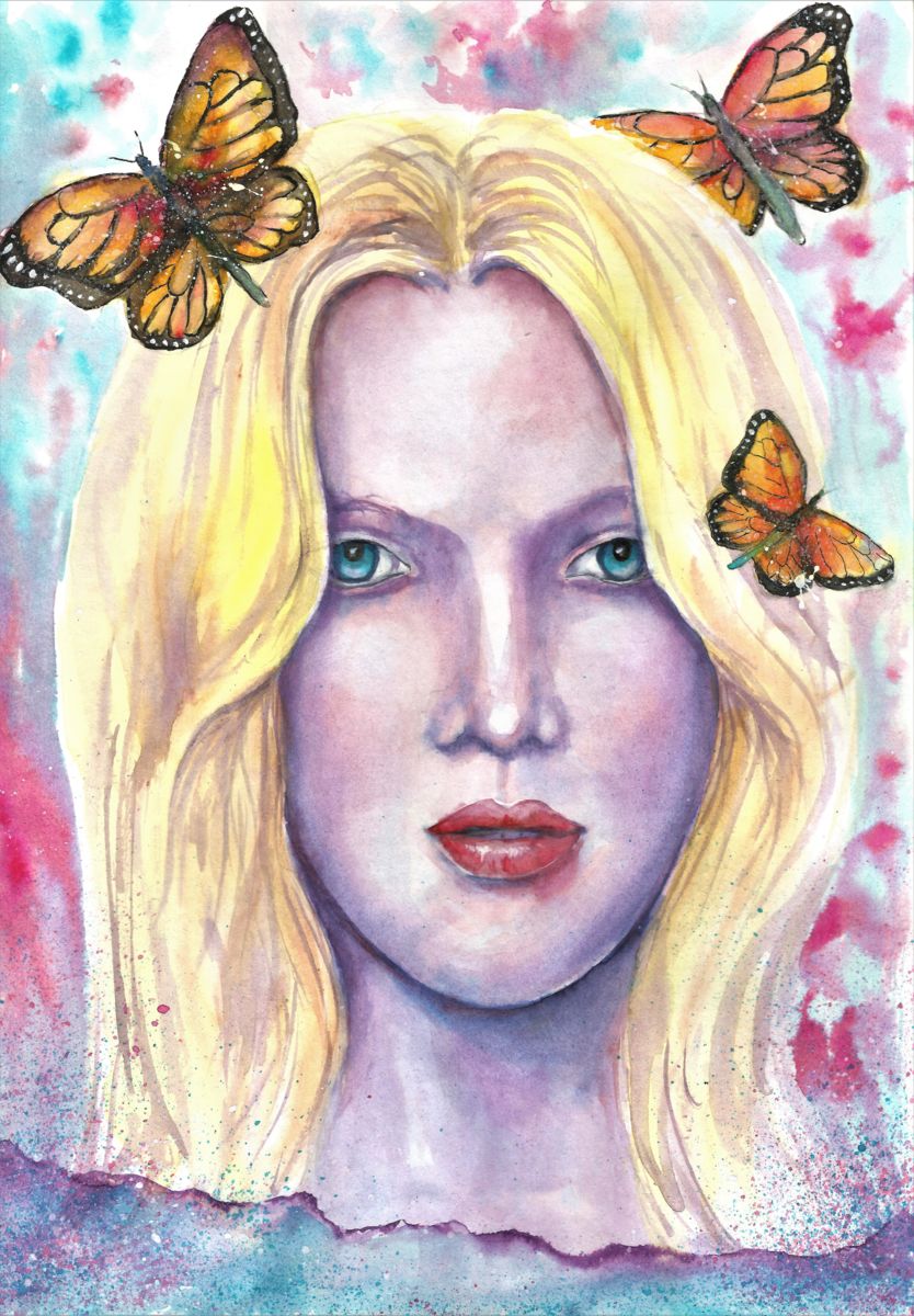 834x1200 Women And Butterflies (Natalja Picugina)