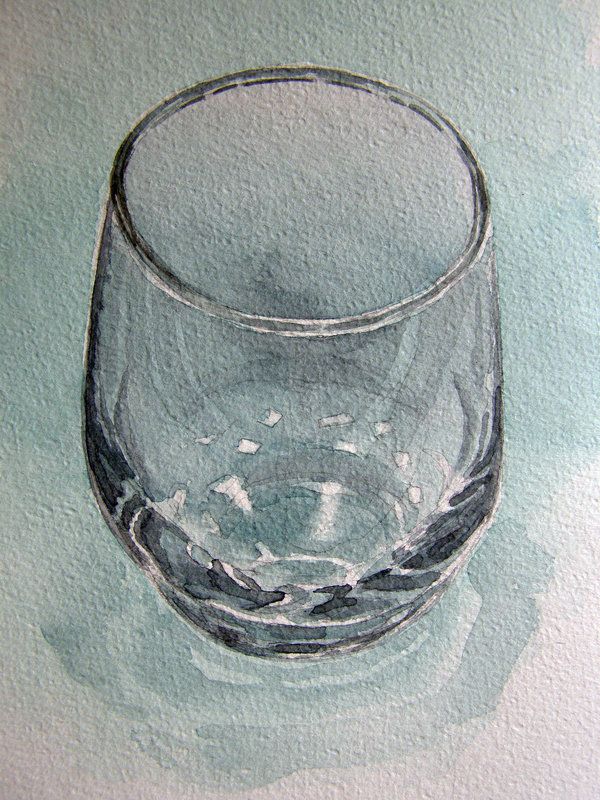 600x800 Glass In Watercolour By Glass Paintings Watercolor