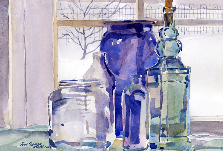 752x511 Studio Vermont Watercolor Artist Tony Conner