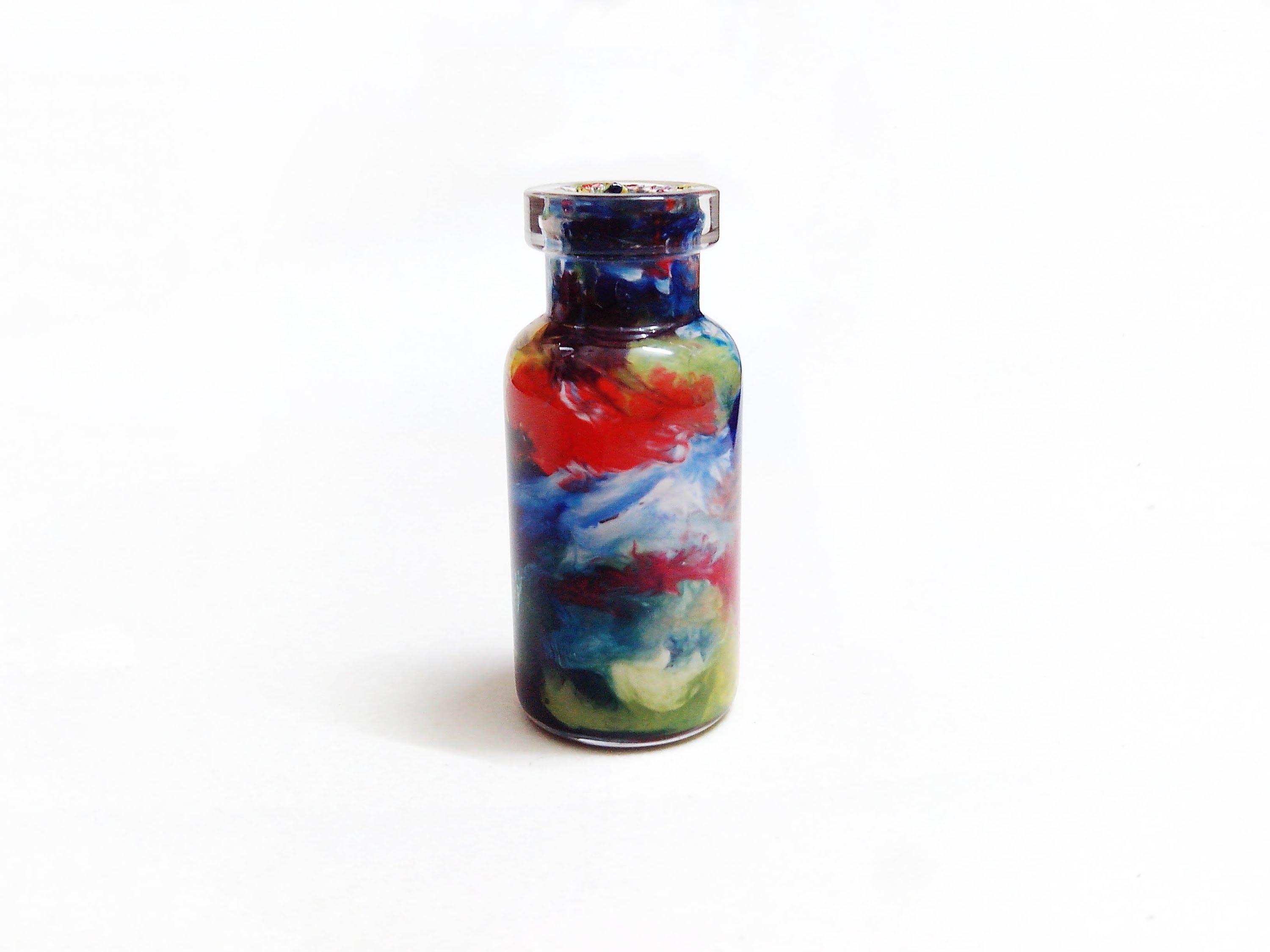 3000x2250 How To Drawing By Watercolor In A Glass Bottle