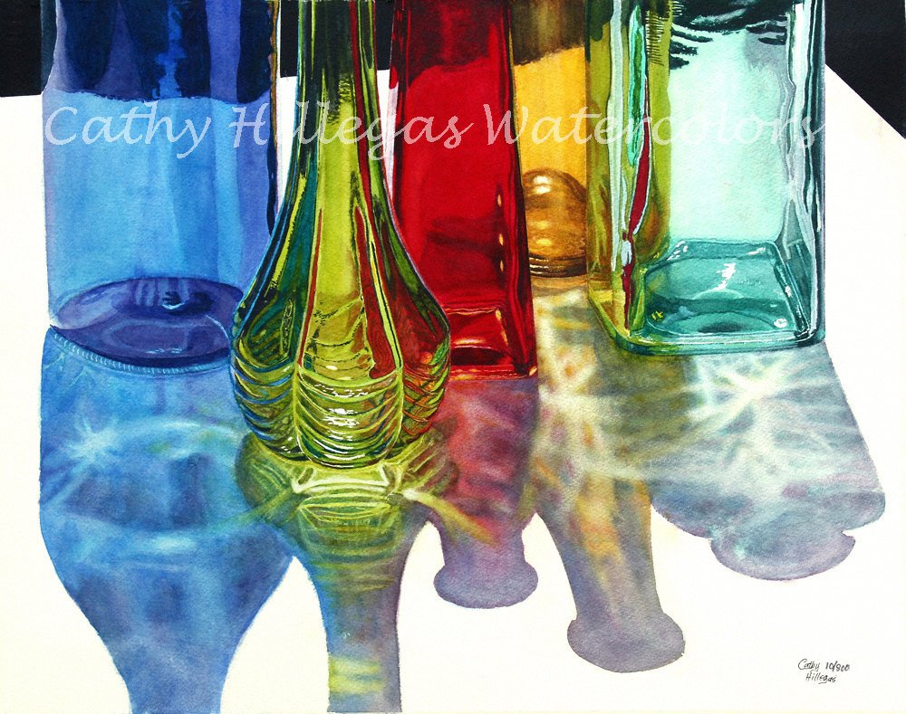 1000x789 Diy 950 All New Watercolor Painting Glass Bottles