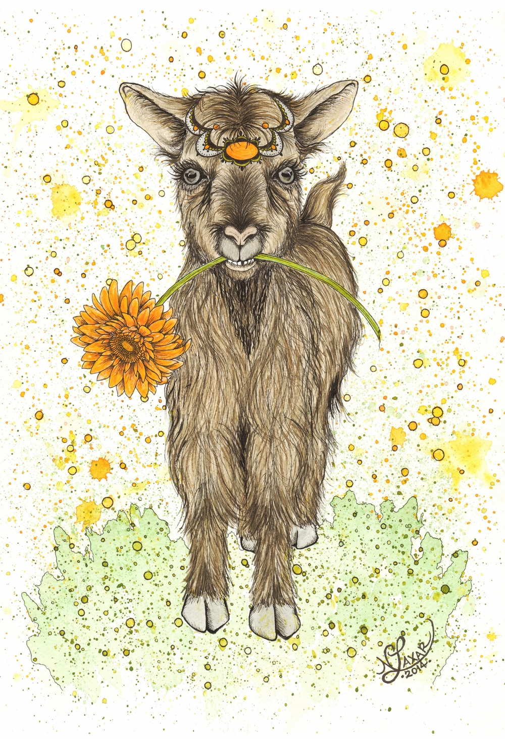 1000x1462 Click For Watercolor Nikki Laxar Art