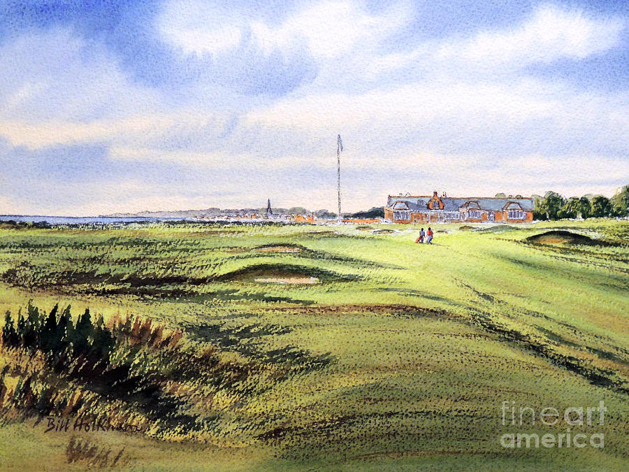 900x675 Golf Course Watercolor Paintings Fine Art America