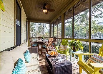 350x250 Watercolor 230 Needlerush Drive 360 Blue Vacation Rental