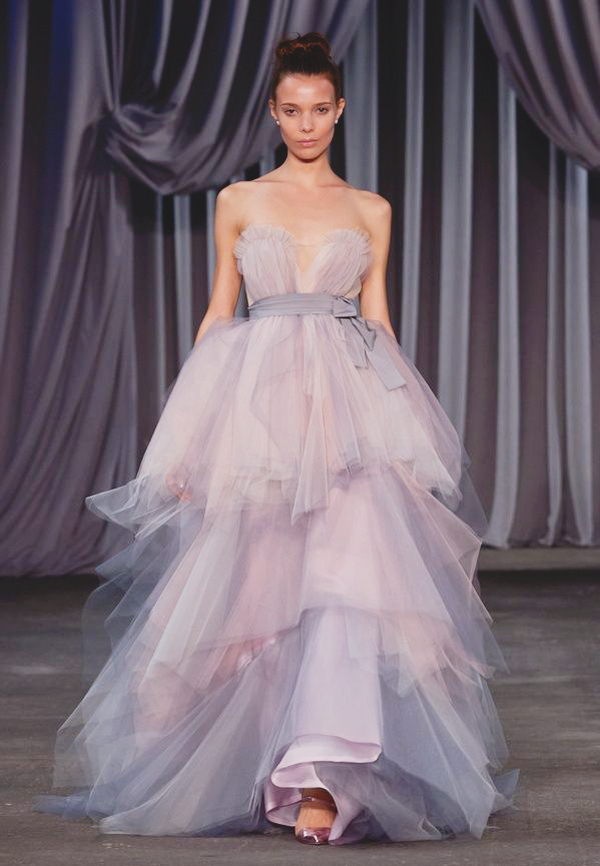 600x866 Top 40 Breathtaking Water Color Wedding Dress For Summer