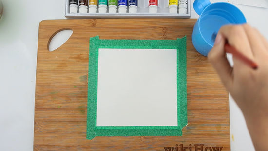 550x309 How To Paint A Watercolor Wash 15 Steps (With Pictures)