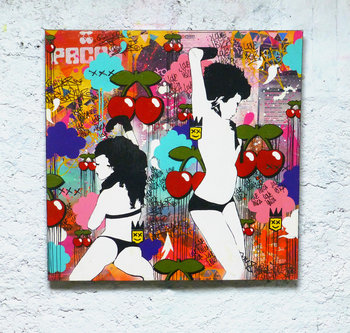 350x333 Love Ibiza!, 2011 By Jp Malot (2011) Painting Acrylic, Collage
