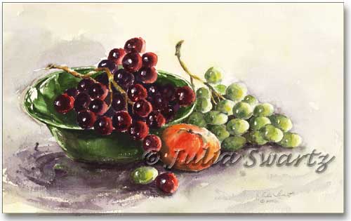 500x315 Julia Swartz Fine Art Gallery Grapes
