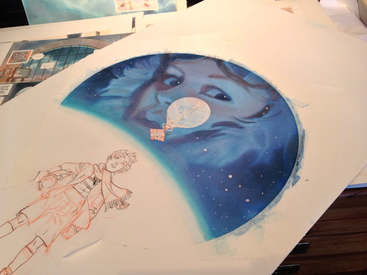 1200x900 First Second On Twitter Great Watercolor Art In Progress For