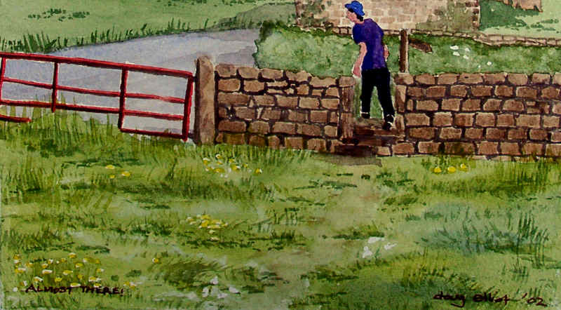 800x442 How Simulate Grass In Front Of Watercolor Painting