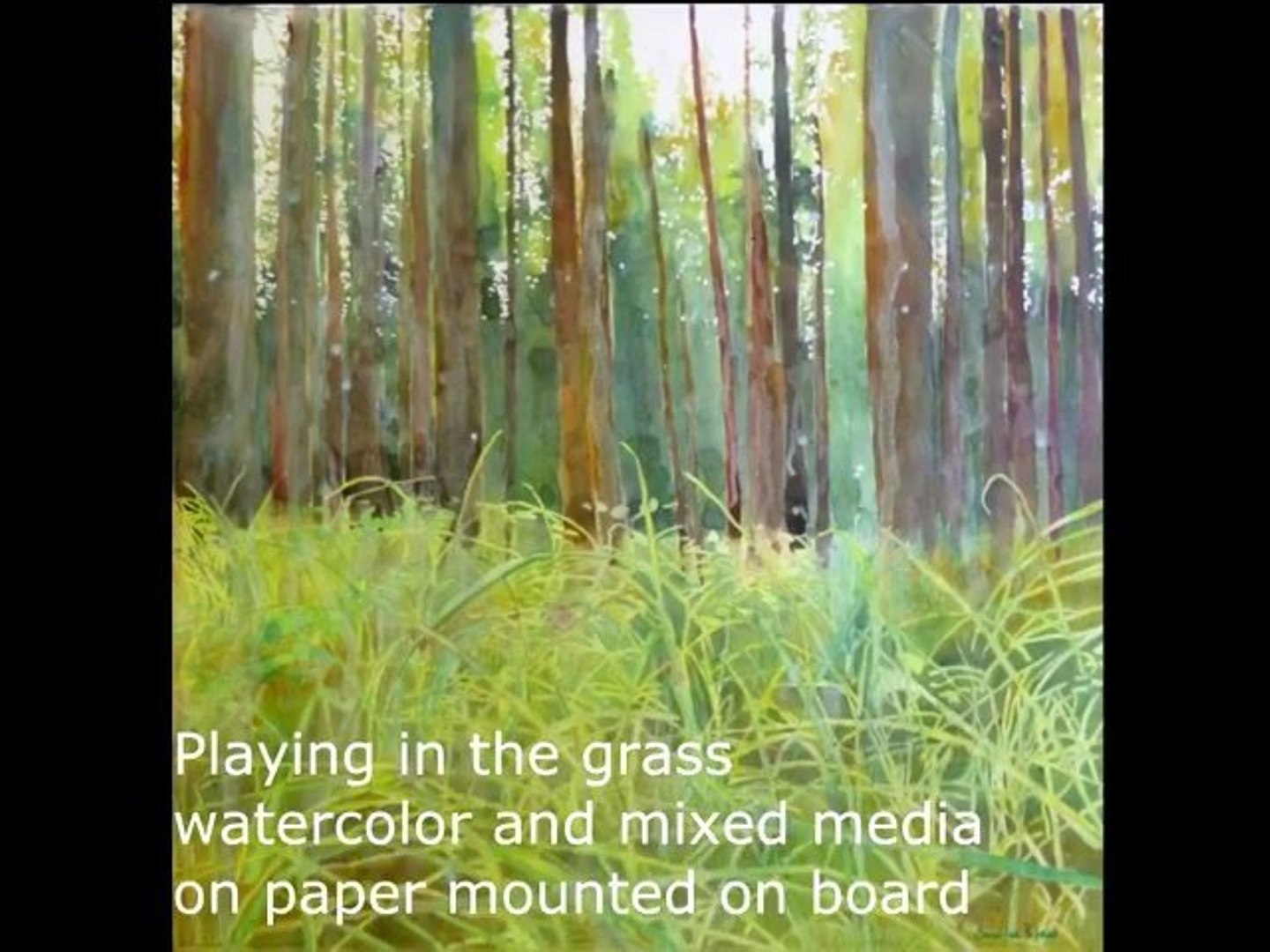 1440x1080 How To Paint Trees And Grass With Watercolor And Mixed Media