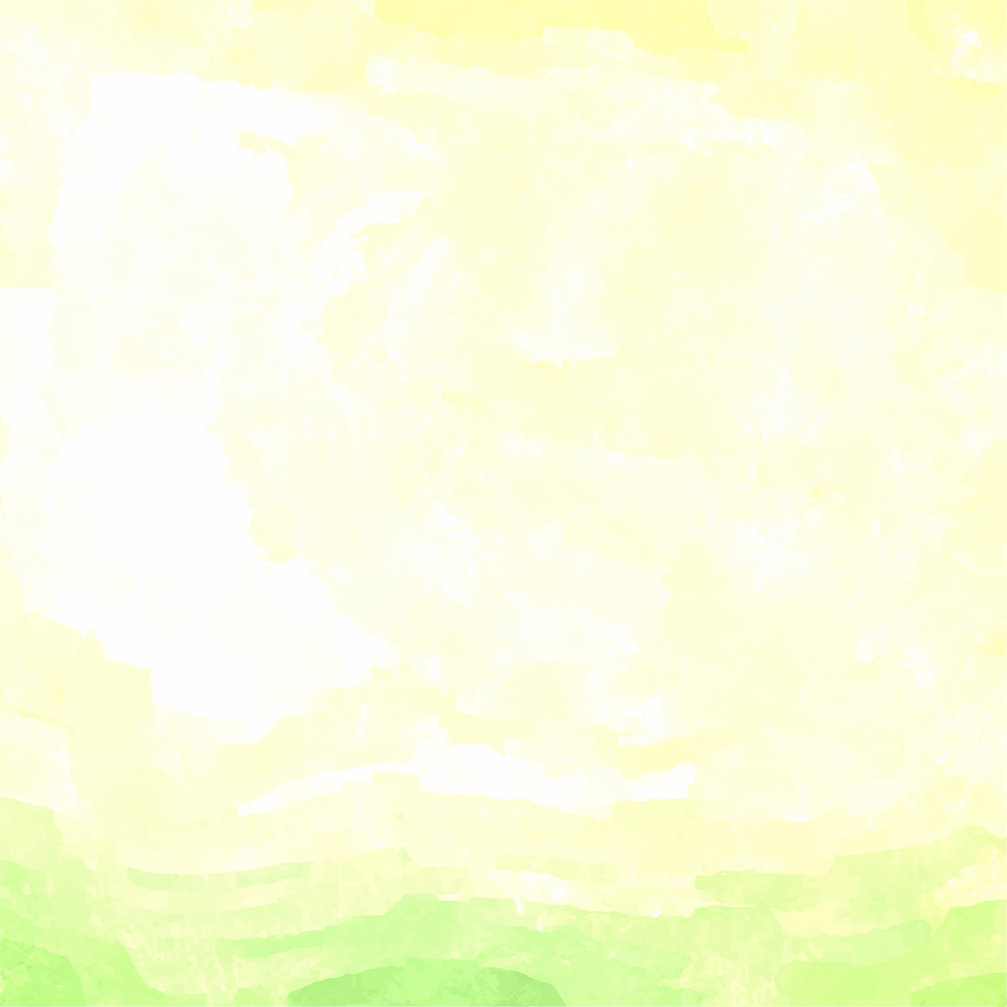 3333x3333 Light Yellow And Green Watercolor Background 123freevectors