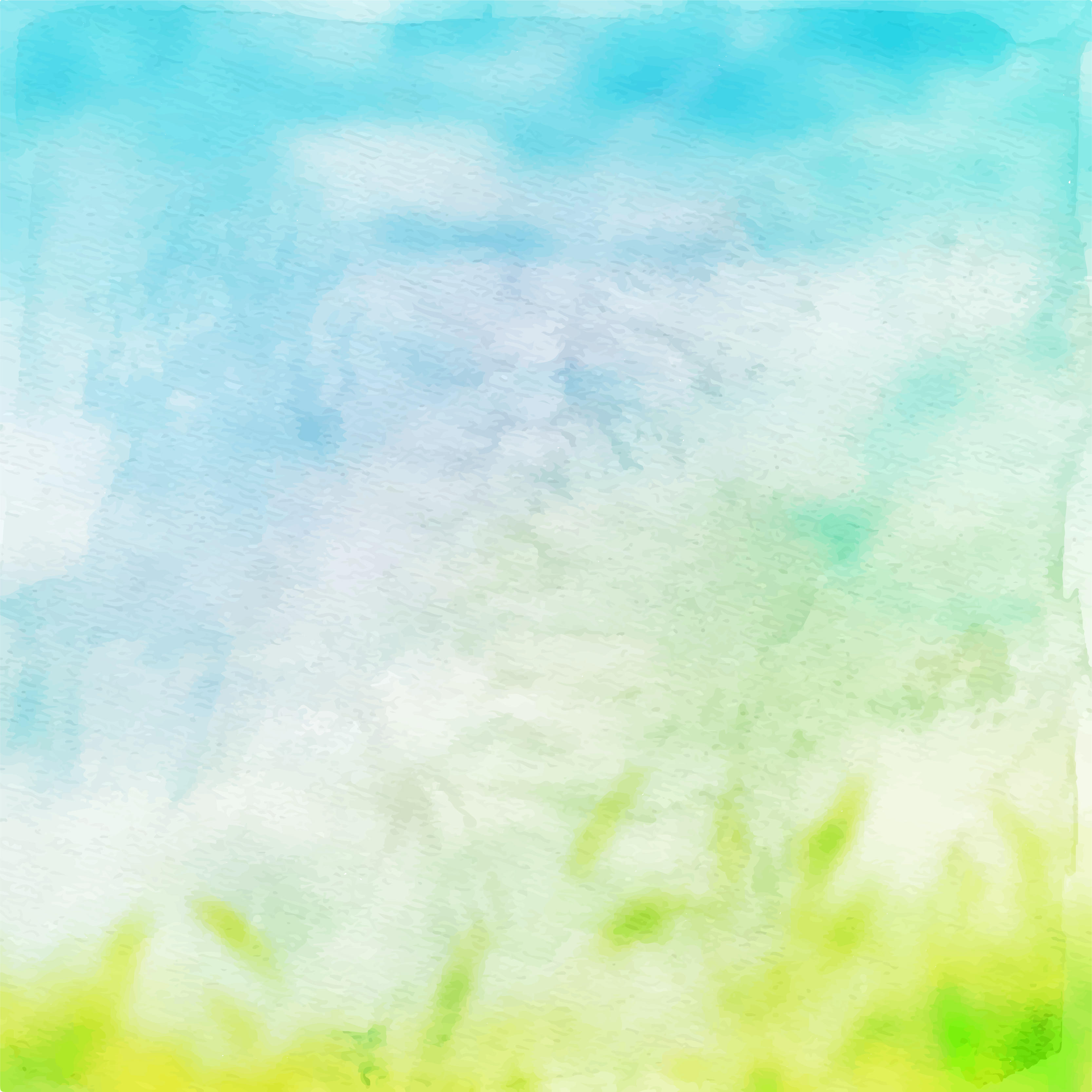 3333x3333 Blue And Yellow Watercolor Background 123freevectors