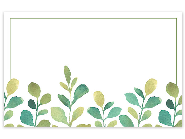 600x450 Watercolor Greenery 3 12x2 14 Enclosure Card Nashville Wraps