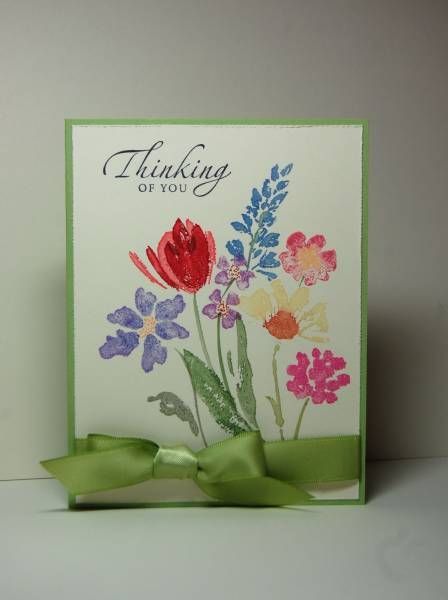 448x600 Wonderful Watercolors, Heartfelt Thanks, Petal Prints Watercolor