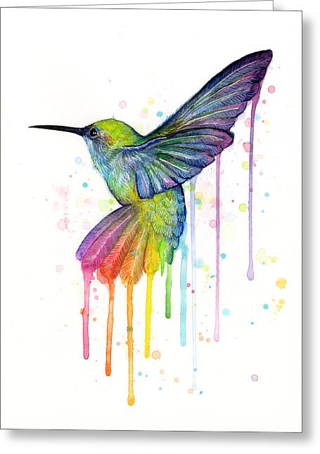 455x646 Watercolor Greeting Cards Fine Art America