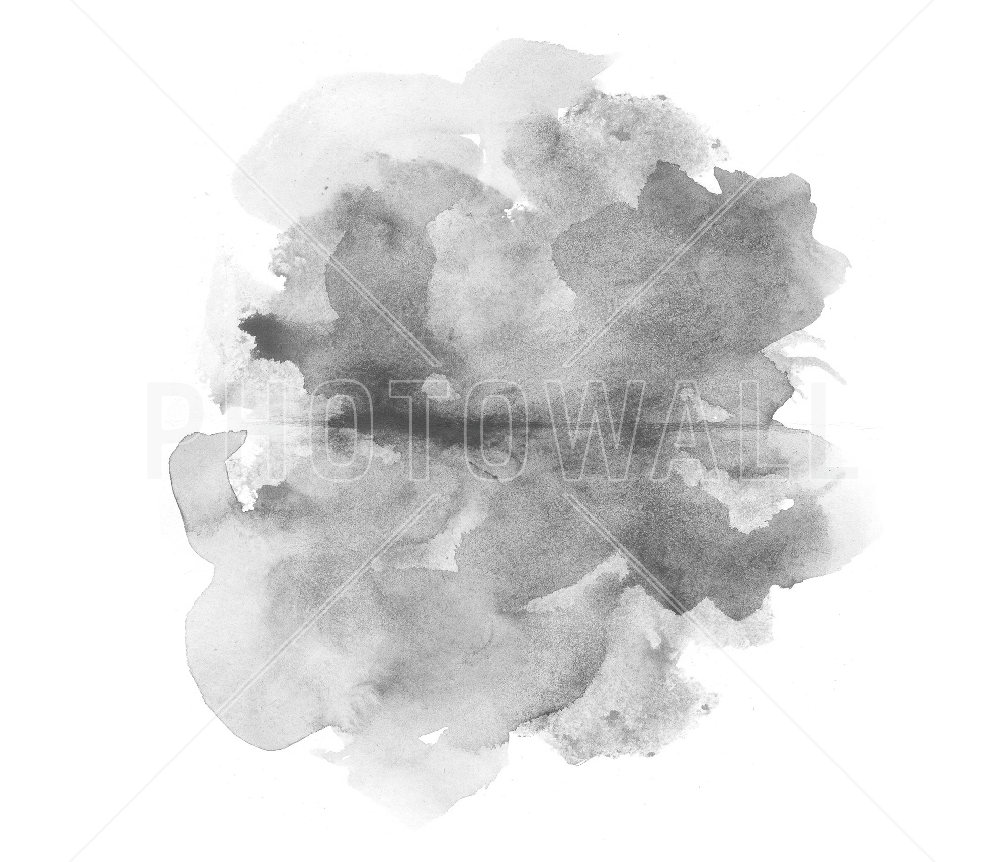 2000x1714 Grey Watercolor A Wall Mural For Every Room Photowall