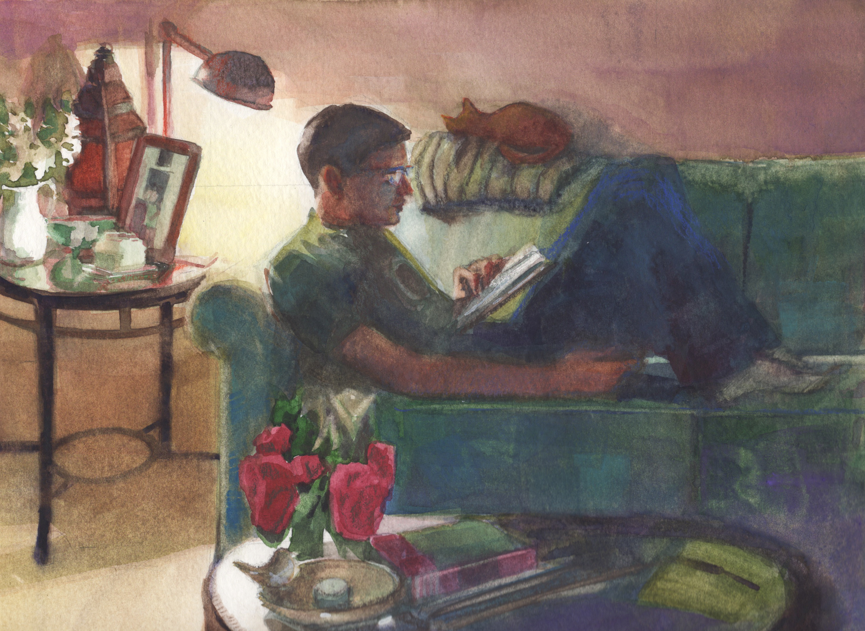 2977x2172 Watercolor Bibliophile And Using The Grid Method To Transfer