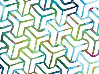 400x300 Watercolor Grid By Karen Kurycki