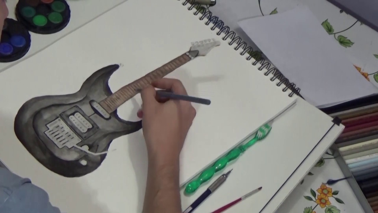 1280x720 Speed Painting Watercolor