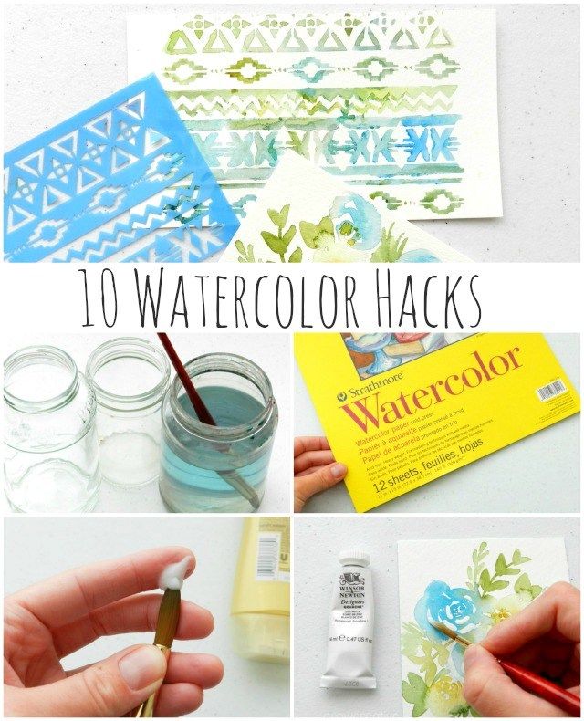 640x790 10 Watercolor Painting Hacks Painting Hacks, Watercolor And
