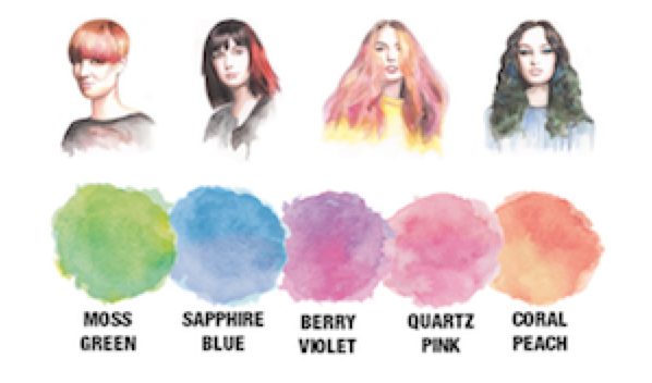 598x352 Watercolors For Hair