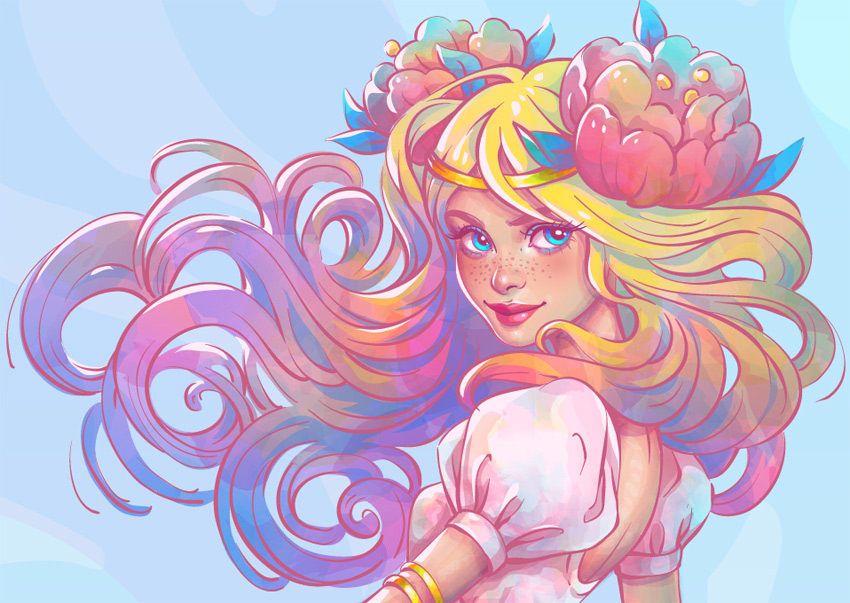 850x603 How To Create A Watercolor Mermaid Illustration In Adobe Illustrator