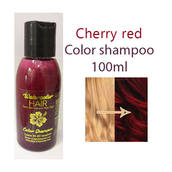 600x600 Cherry Red Color Shampoo Semi Permanent Dye