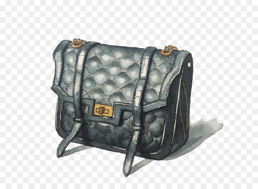 900x660 Handbag Watercolor Painting
