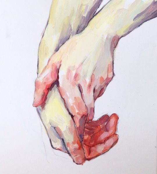 540x596 Image Result For Watercolor Hands Tumblr Art