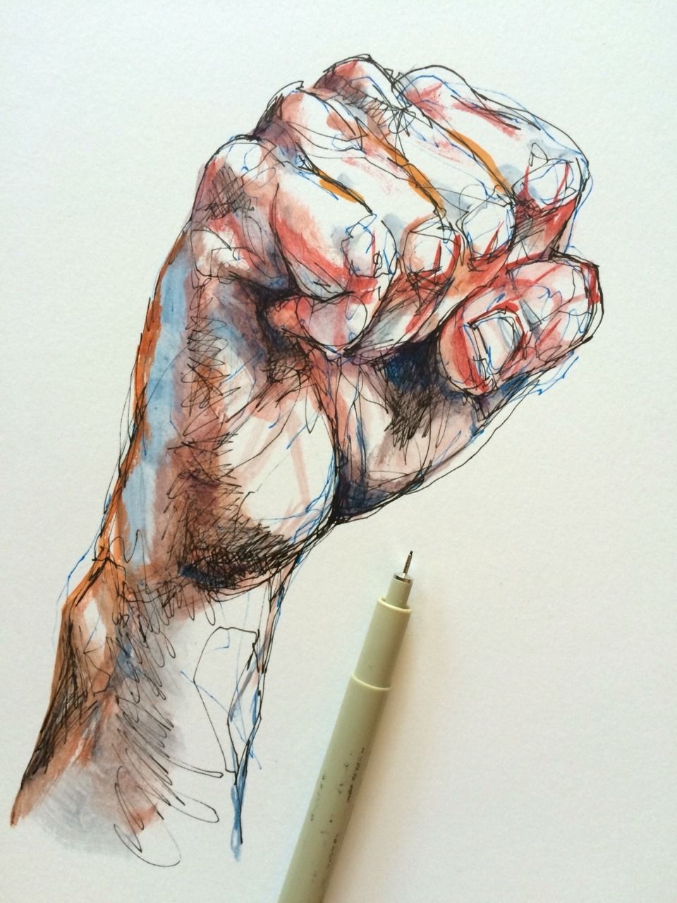 960x1280 Noel Badges Pugh Ink Amp Watercolor Art In 2018