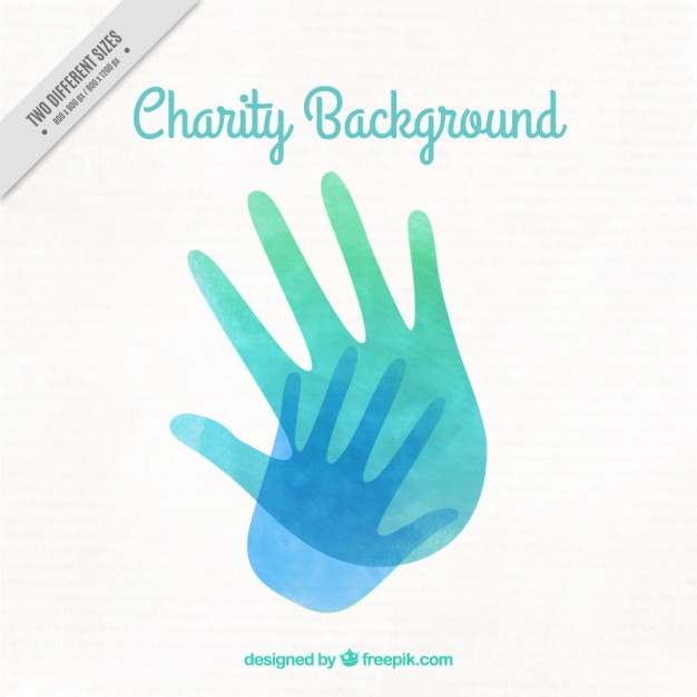 626x626 Watercolor Hands Background Vector Free Download