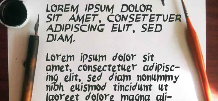 750x350 15 Beautifully Imperfect Free Brush Fonts