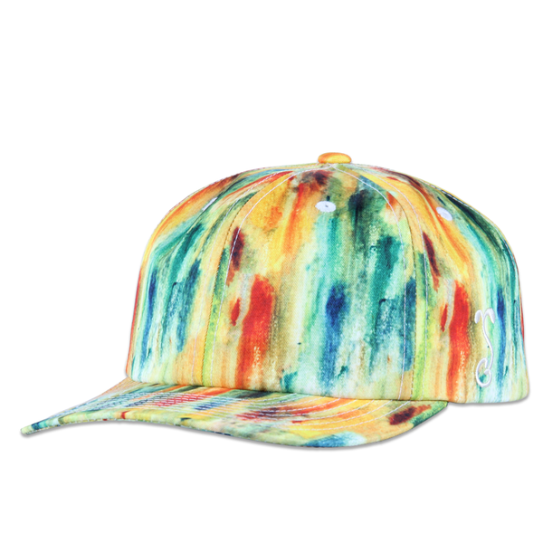 600x600 Jerry Garcia Watercolor Yellow Dad Hat Grassroots California