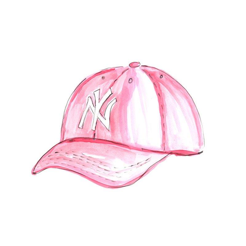 800x800 Pink New York Yankees Cap Beth Briggs