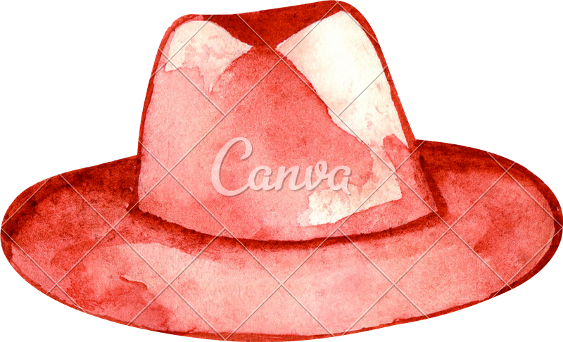 800x486 Watercolor Hat