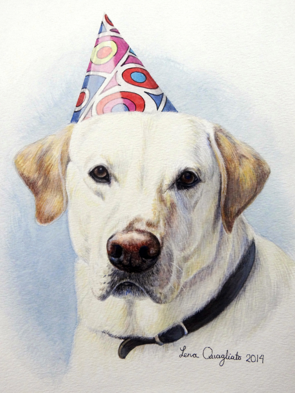 1000x1333 Watercolor Paintings Of Dogs Labrador Dog Portrait Painting