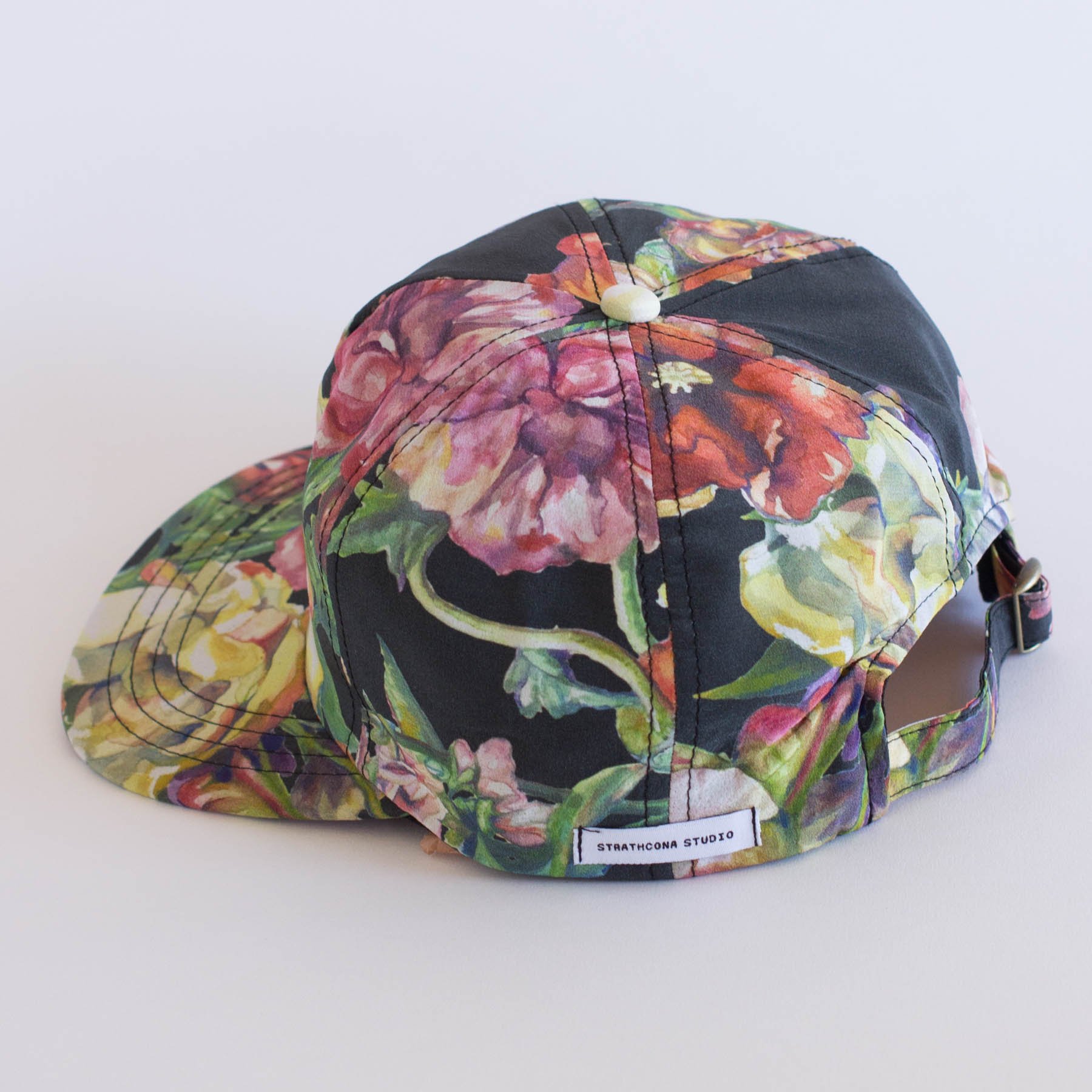1800x1800 Black Watercolor Silk Cap