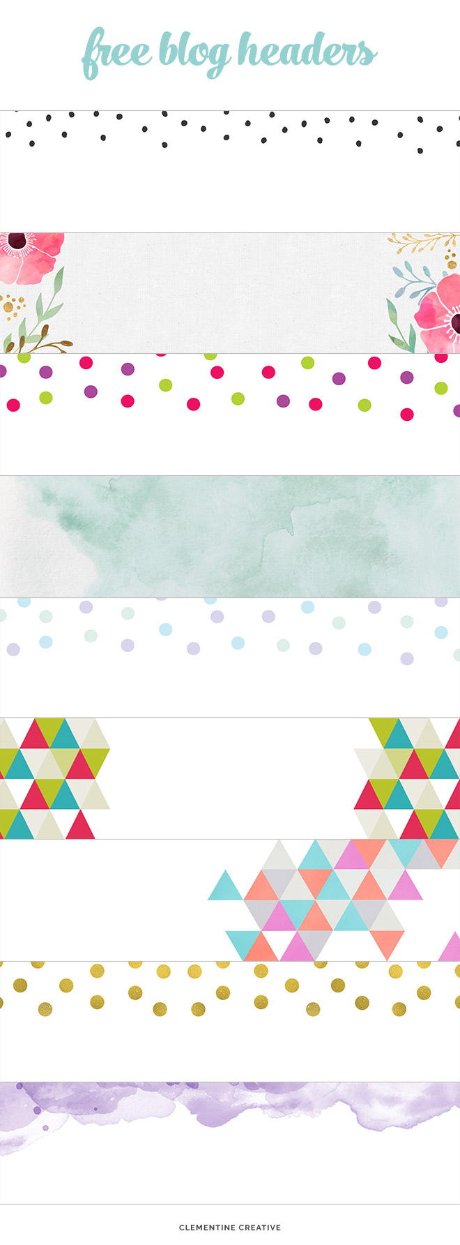 660x1784 Free Creative Blog Headers To Download