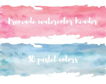 340x270 Watercolor Header Etsy Il