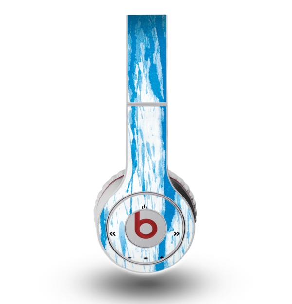 600x625 The Running Blue Watercolor Paint Skin For The Original Beats By