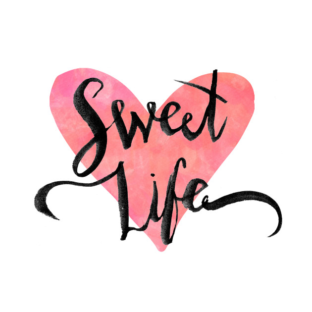 630x630 Sweet Life Pink Watercolor Heart