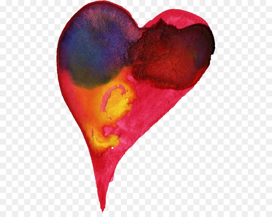 900x720 Transparent Watercolor Watercolor Painting Heart