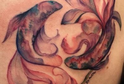 400x270 Rainbow Watercolor Heart Tattoo Art Best Only